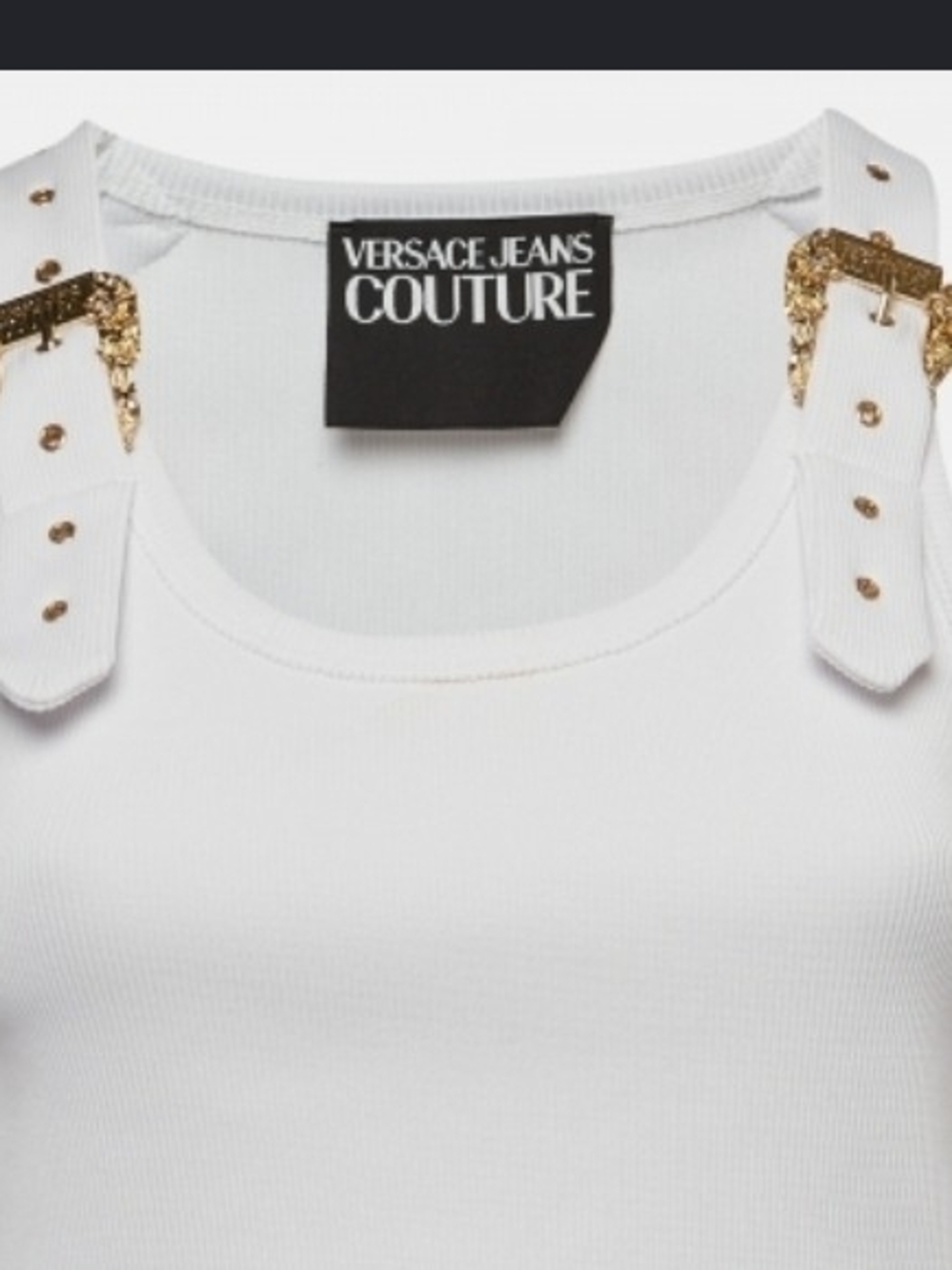 Versace Jeans Couture Bodysuits White